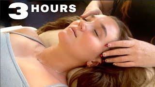 3 HR ASMR Sleep Treatment | ASMR Massage & Facial Treatments (No Talking)