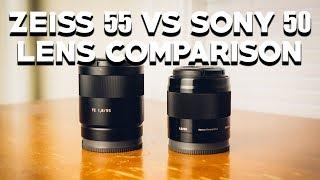 SONY 50MM 1.8 vs ZEISS 55MM 1.8: Lens Review and Comparison on Sony A6000