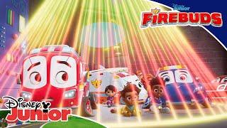 The Party Is In Danger  | Firebuds  | Disney Junior MENA