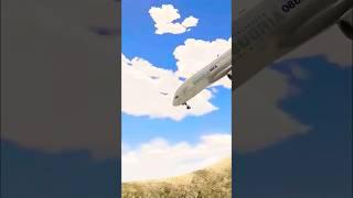 #gta #youtubeshorts  airlines land on road