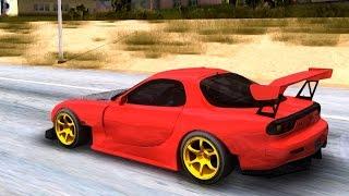 Initial D Fifth Stage Mazda RX 7 FD3S - GTA San Andreas | EnRoMovies _REVIEW