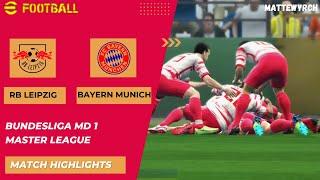 RB LEIPZIG 1-0 BAYERN MUNICH || PES 2013 PATCH 2021/22 HIGHLIGHTS