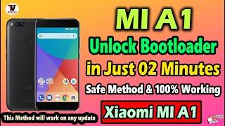 Unlock Bootloader MI A1 Android One - Safe Method - Unlock in 02 Minutes Work on Any Monthly Update