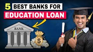 5 Best Banks For Education Loan In India | 2024 | The Intellectual Monk | hindi