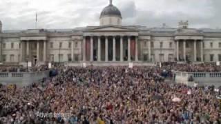 T Mobile Advert Hey Jude in Trafalgar Square [TV Ad from 2nd May 2009]