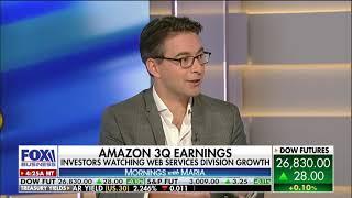 Applico CEO Alex Moazed on Fox Business - Amazon Q3 2019 Outlook