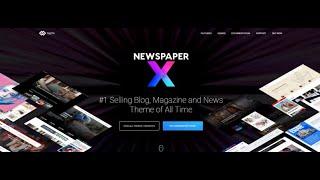 how to download newspaper primium theme free