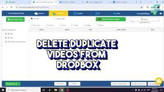 Find duplicate videos on google drive, dropbox, onedrive, and other clouds