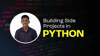 Building Side Project in Python | Live by ADITYA JAIN  @craterclub8206    | aducators.in