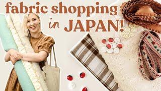 Nippori Fabric Town (90 Fabric Stores on 1 Street!!) | Fabric Shopping In Tokyo