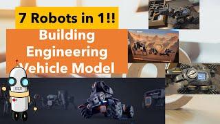 Ugot Robot - Full Build - Engineering Vehicle Model