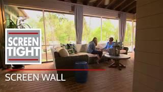 Screen Wall Porch Framing & Screening System