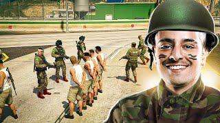 NOVO RECRUTA?! Virei soldado no GTA RP!