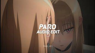 paro - nej'「edit audio」