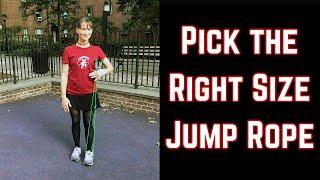 Pick the Right Size Jump Rope