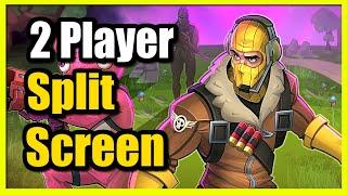 How to Play Split Screen in Fortnite on Xbox (2 Players 1 TV)