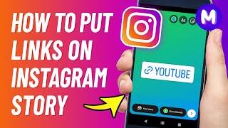 HOW TO PUT A LINK on Instagram Story - For Everyone UPDATED
