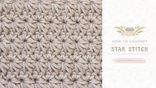 Crochet For Beginners: The Star Stitch | Easy Tutorial by Hopeful Honey