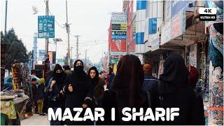 Mazar i Sharif City Bazar | Balkh province | Afghanistan | 4K