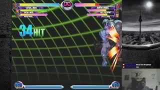 MvC2 Dhalsim unfly infinite ToD on Sentinel