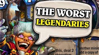 The Worst Legendary Cards in Hearthstone