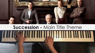 Succession - Main Title Theme (Piano Cover) | Dedication #490