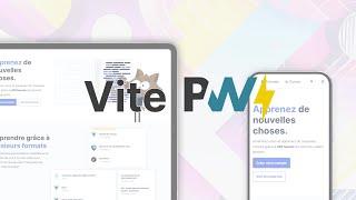 Faite fonctionner votre site hors ligne avec Vite PWA