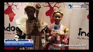 Zulu Queen 2018 live. Indoni Miss Cultural SA that was Indoni launch 2018
