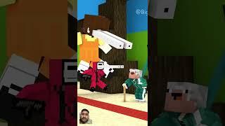 When Enderman Plays Squid Game Red Light Green Light | Minecraft Animation #shorts #minecraft