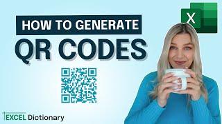 How to Create QR Codes in Excel (no VBA or add-ins)
