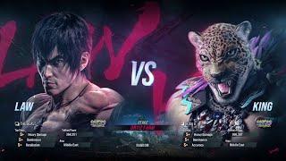 BSK (Law) VS King K (King) Tekken 8 Ranked