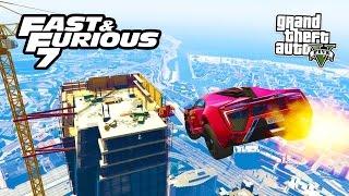 GTA 5 PC Mods - FURIOUS 7 CARS MOD & BUILDING JUMP! GTA 5 FAST & FURIOUS Mod! (GTA 5 Mods Gameplay)