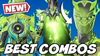 BEST COMBOS FOR *NEW* SHURI SKIN (ARCANE BURN SUPER LEVEL STYLE)! - Fortnite