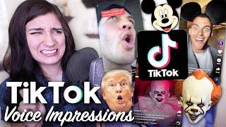 Reacting to TikTok Voice Impressions