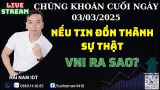 Nếu tin đồn thành sự thật, VNI ra sao? | Phân tích vnindex và cổ phiếu tiềm năng