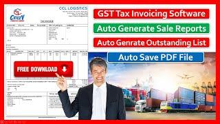  GST Invoicing Software | Tax Invoice Software For Logistics | Fully Automictic Billing Software