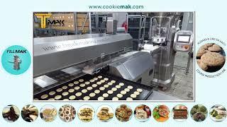 TMAK Линия для производства кондитерских изделий - TMAK Cookie Production Line (FillMAK+TrayMAK)