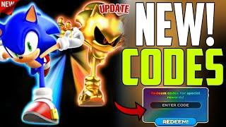 SONIC SPEED SIMULATOR CODES - SONIC SPEED SIMULATOR - CODE SONIC SPEED SIMULATOR