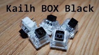 Kailh BOX Black switch review