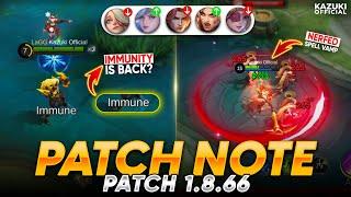 A BIG UPDATE IS HERE | MASHA IMMUNITY IS BACK | RUBY NERF | MIYA BUFF