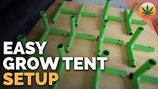 EASY GROW TENT SETUP - FIND THE BEST GROW TENT FOR YOU!