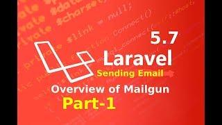 Overview on mailgun || sending email api in laravel part 1 || laravel master