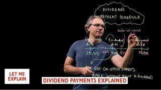 Dividend payments explained (for the @CFA Level 1 exam)