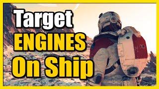 How to Target Ships Engines to Board Ships in Starfield (Easy Tutorial)