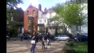 Sir John Betjeman`s Pub Highgate London UK.