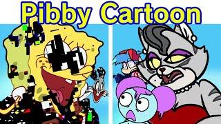Friday Night Funkin' Come and Learn with: Pibby Cartoons V2 DEMO (FNF Mod/Bugs Bunny/Finn/Spongebob)