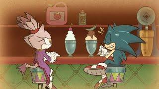 Sonic Comic Dub - Sonic & Blaze Hangout Together (IDW Sonic Comic Dub) Sonic IDW #63