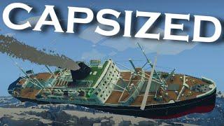 Ocean Liner CAPSIZED! | Stormworks: Build and Rescue | With Jlkillen