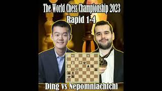 The 2023 World Chess Championship: Game 14-18 Tiebreak // Ding Liren vs Ian Nepomniachtchi