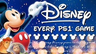 EVERY Disney PS1 Game Ranked & Reviewed | Sean Seanson